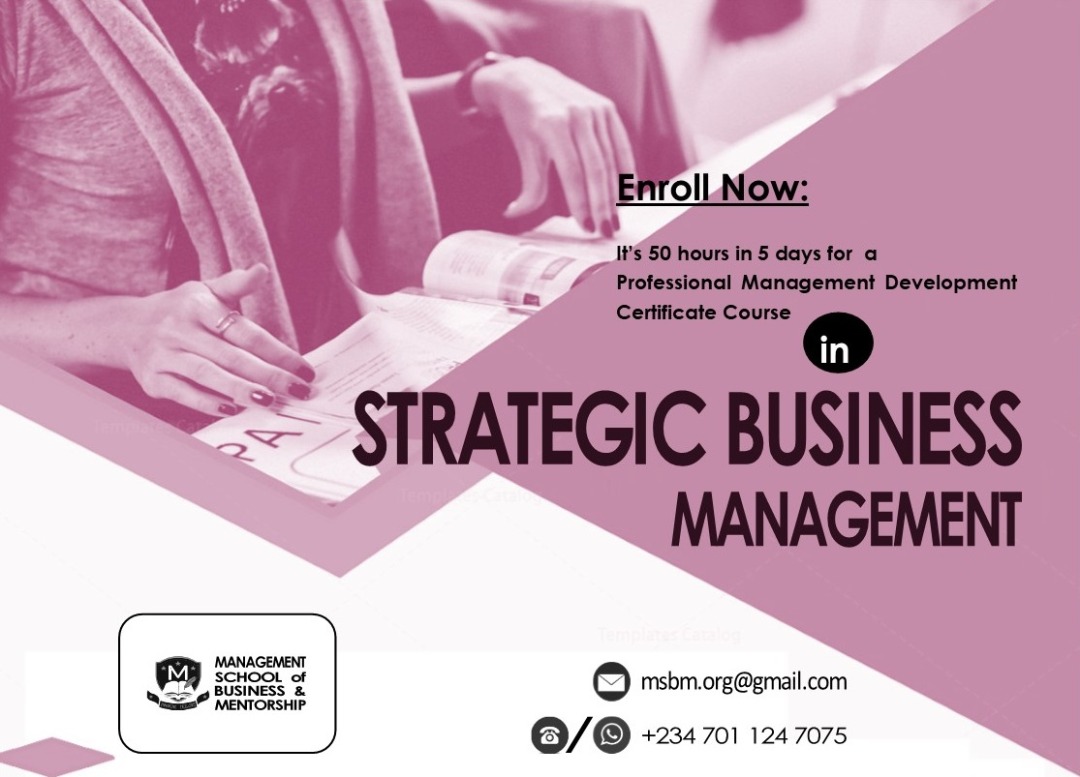 Strategic Business Management